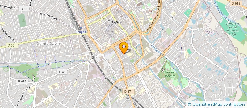 localisation de l'entreprise SCI LA FAMILLE à TROYES