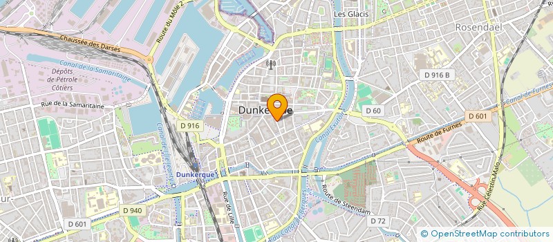 localisation de l'entreprise SCI LA FAMILLE DE VAUCOTTE à DUNKERQUE