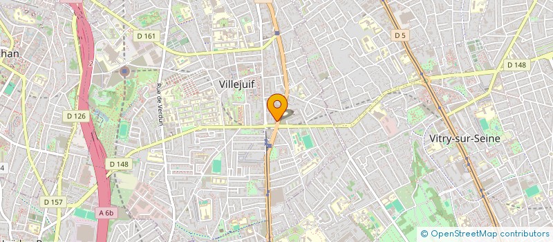 localisation de l'entreprise SCI LA FAMILLE WU à VILLEJUIF