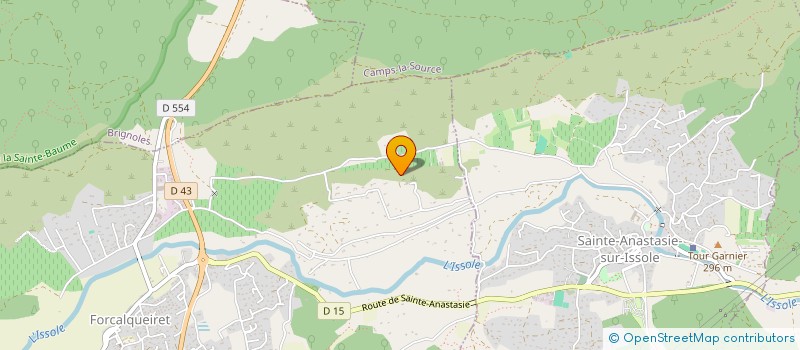 localisation de l'entreprise SCI LA FAMILY  FORCALQUEIRET