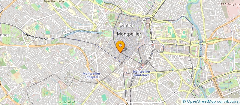 localisation de l'entreprise SCI LA FARIGOULE à MONTPELLIER