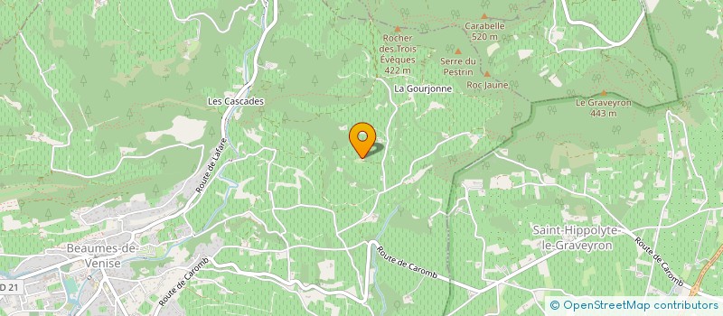 localisation de l'entreprise SCI LA FARIGOULE  BEAUMES-DE-VENISE