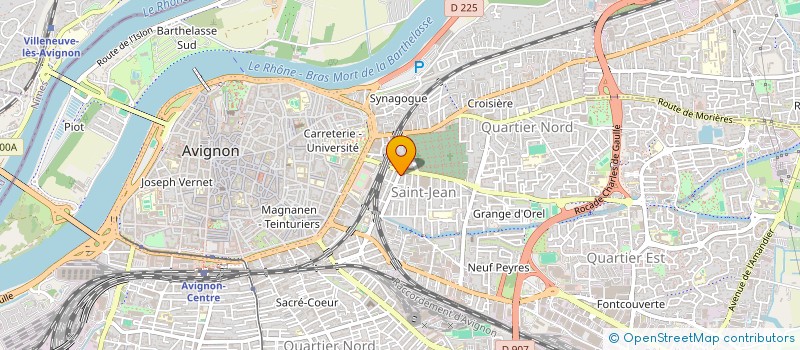 localisation de l'entreprise SCI LA FARIGOULO  AVIGNON