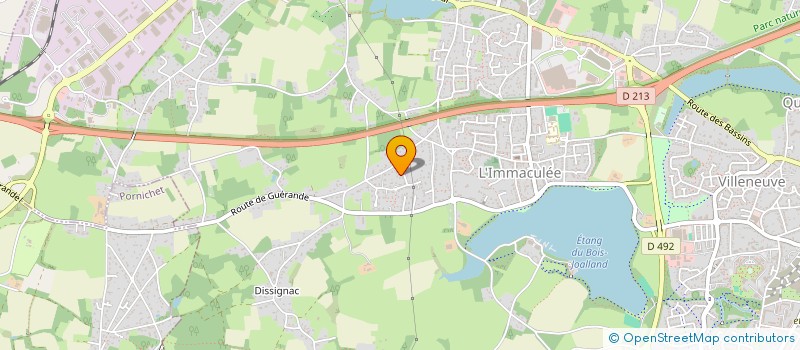 localisation de l'entreprise SCI LA FAS  SAINT-NAZAIRE