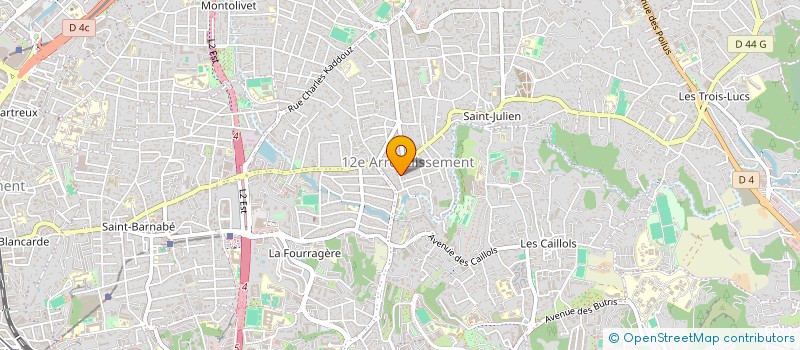 localisation de l'entreprise SCI LA FAUVETTE à MARSEILLE