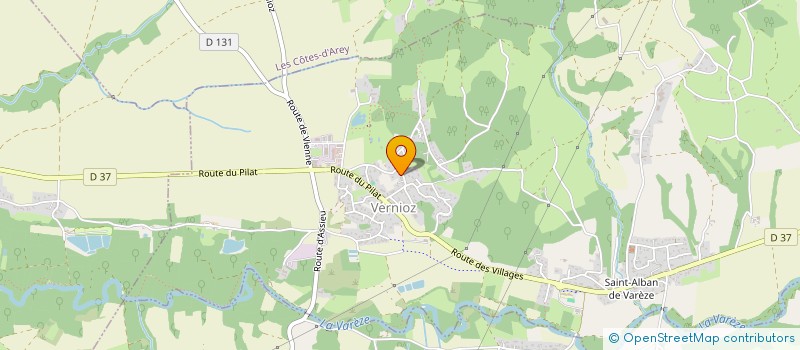 localisation de l'entreprise SCI LA FAVORITE  SONNAY