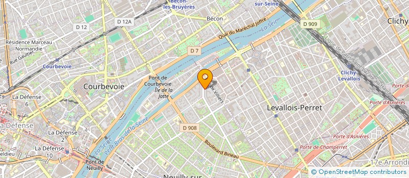localisation de l'entreprise SCI LA FAYAC à NEUILLY-SUR-SEINE