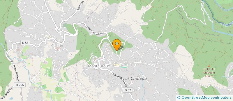 localisation de l'entreprise SCI LA FAYENCOISE  MONTAUROUX