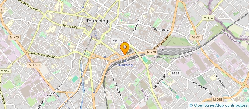 localisation de l'entreprise SCI LA FAYETTE  TOURCOING