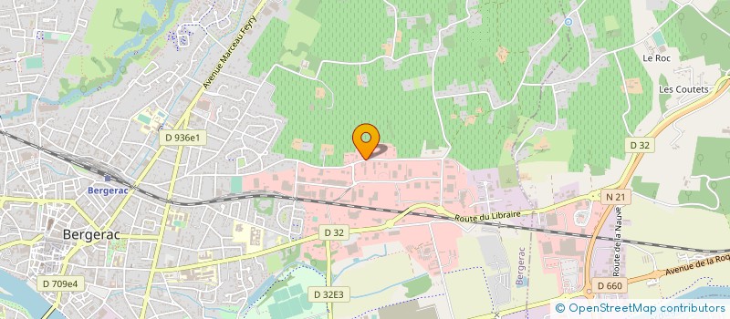 localisation de l'entreprise SCI LA FAYETTE à BERGERAC