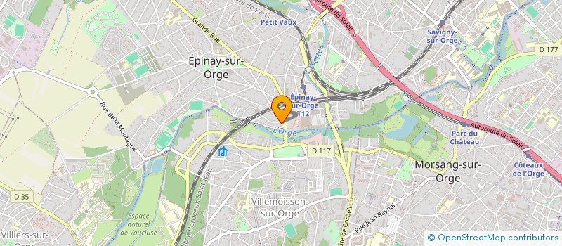 localisation de l'entreprise SCI LA FAYETTE à VILLEMOISSON-SUR-ORGE