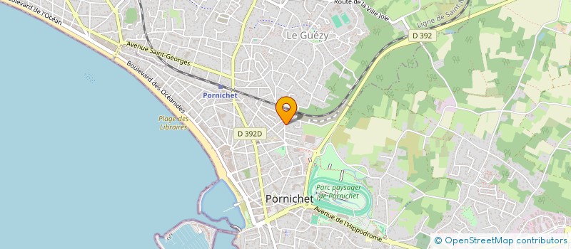 localisation de l'entreprise SCI LA FAYETTE à PORNICHET