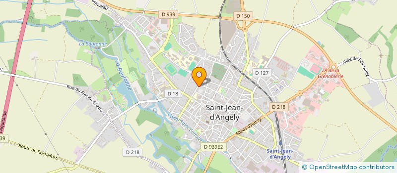 localisation de l'entreprise SCI LA FAYOLLE  SAINT-JEAN-D'ANGELY