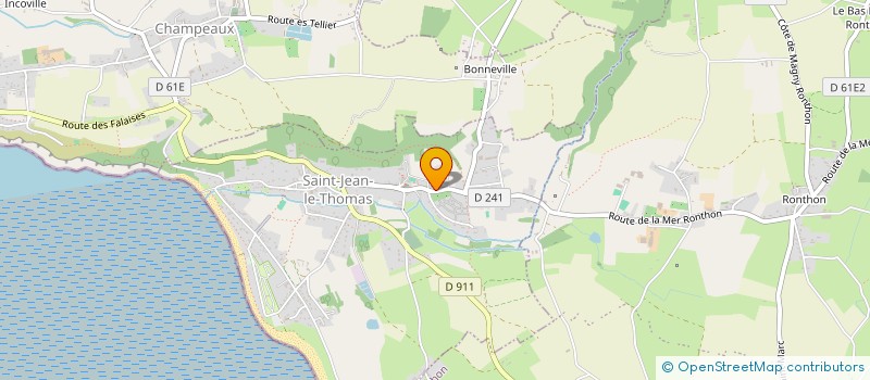 localisation de l'entreprise SCI LA FECTERIE  SAINT-JEAN-LE-THOMAS