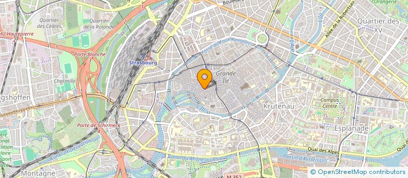 localisation de l'entreprise SCI LA FEDERALE à STRASBOURG