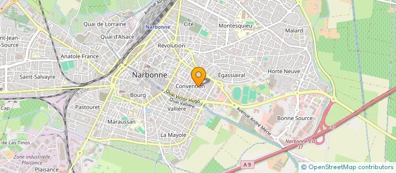 localisation de l'entreprise SCI LA FEE BISTAUDE à NARBONNE