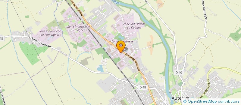 localisation de l'entreprise SCI LA FELICITAT  AUTERIVE