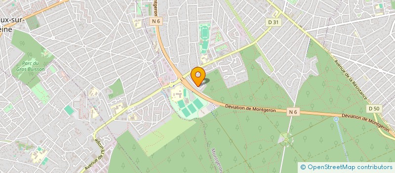 localisation de l'entreprise SCI LA FELINE à MONTGERON