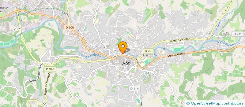 localisation de l'entreprise SCI LA FENIERE DU PLAN  APT