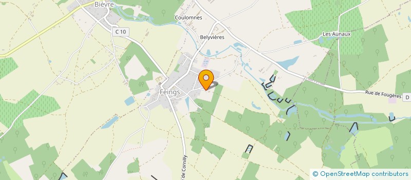 localisation de l'entreprise SCI LA FENILIENNE  LE CONTROIS-EN-SOLOGNE