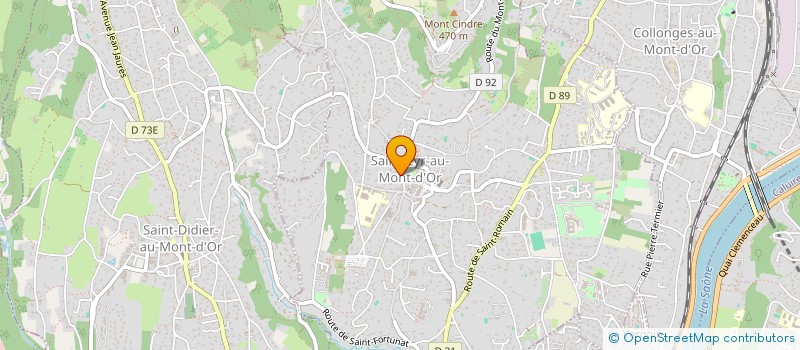 localisation de l'entreprise SCI LA FERLATIERE  SAINT-CYR-AU-MONT-D'OR