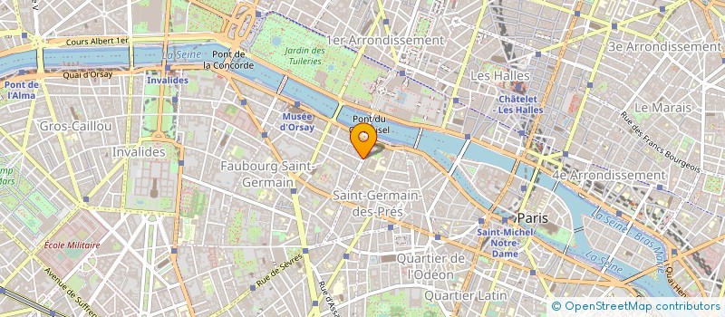 localisation de l'entreprise SCI LA FERME  PARIS