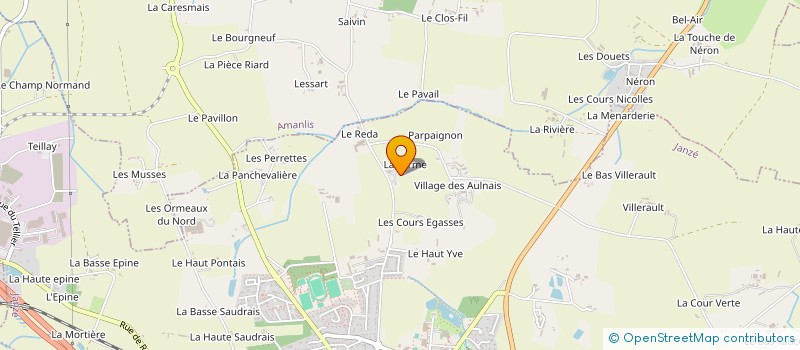 localisation de l'entreprise SCI LA FERME  JANZE