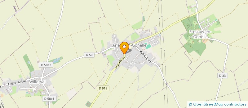 localisation de l'entreprise SCI LA FERME  THELUS