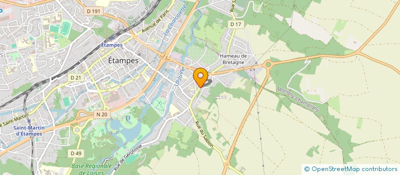 localisation de l'entreprise SCI LA FERME  ETAMPES