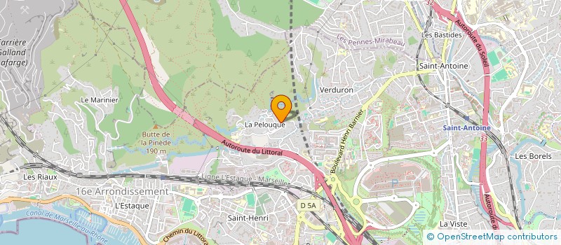 localisation de l'entreprise SCI LA FERME à MARSEILLE
