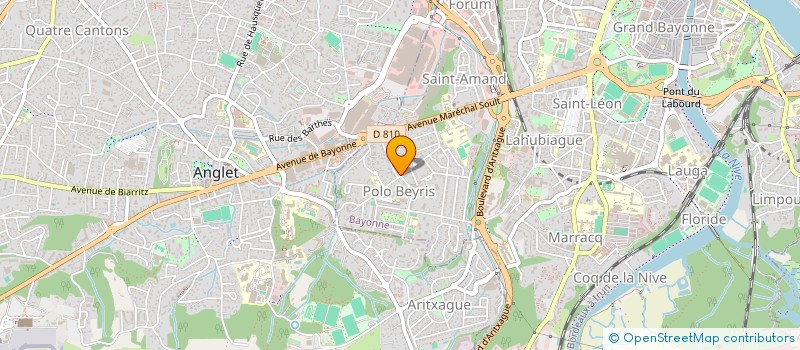 localisation de l'entreprise SCI LA FERME à BAYONNE