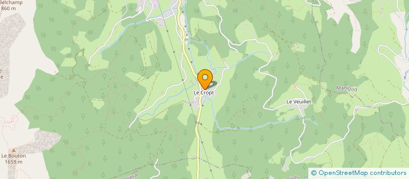 localisation de l'entreprise SCI LA FERME  LES CLEFS