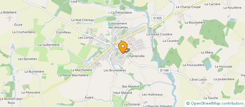 localisation de l'entreprise SCI LA FERME  SAINT-PIERRE-DES-NIDS