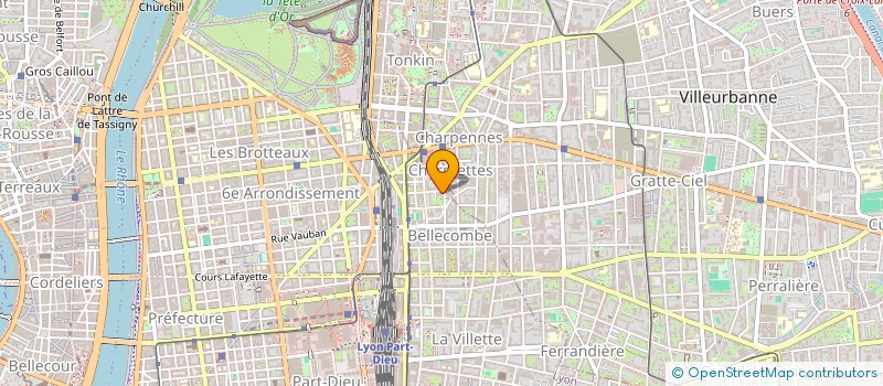 localisation de l'entreprise SCI LA FERME  LYON