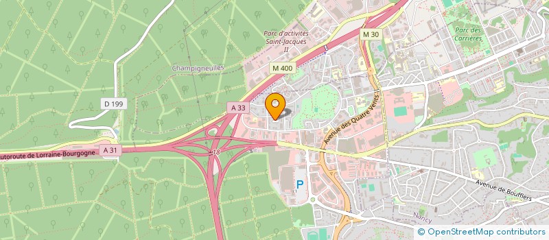 localisation de l'entreprise SCI LA FERME D'AUDEUIL  LAXOU