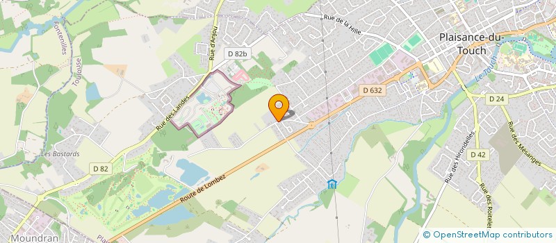 localisation de l'entreprise SCI LA FERME D'EMBAROCOUCUT  PLAISANCE-DU-TOUCH