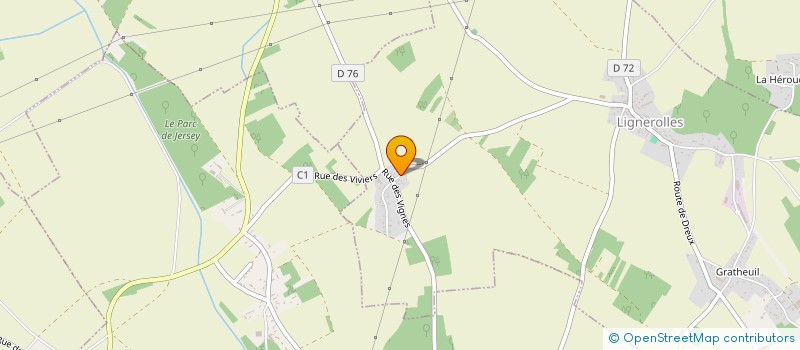 localisation de l'entreprise SCI LA FERME D IGNOLLES  PREY