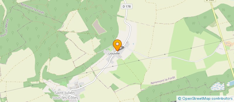 localisation de l'entreprise SCI LA FERME DE L ANE à HAN-SUR-MEUSE