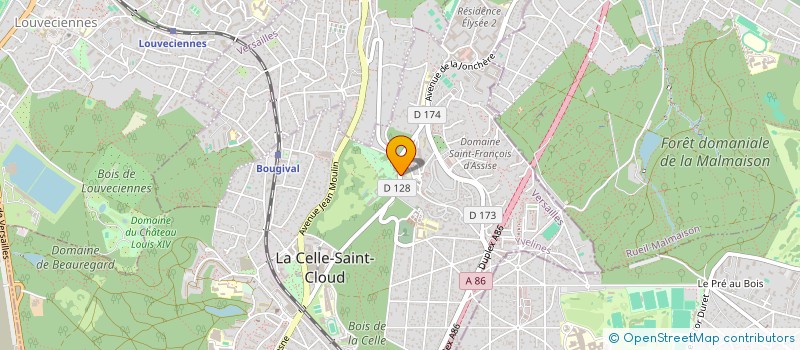 localisation de l'entreprise SCI LA FERME DE LA CELLE  LA CELLE-SAINT-CLOUD