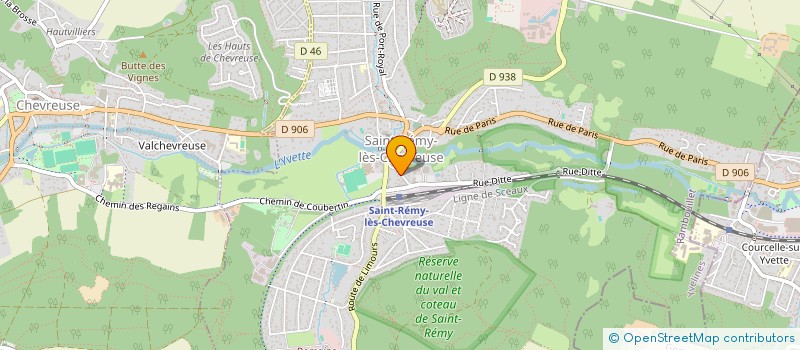 localisation de l'entreprise SCI LA FERME DE LA TOURELLE  SAINT-REMY-LES-CHEVREUSE