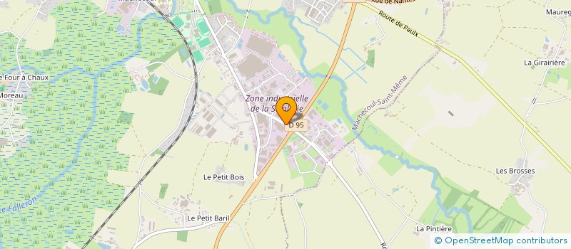 localisation de l'entreprise SCI LA FERME DE MACHECOUL  MACHECOUL-SAINT-MEME