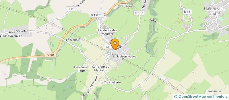 localisation de l'entreprise SCI LA FERME DE PAPOU  LA HAGUE