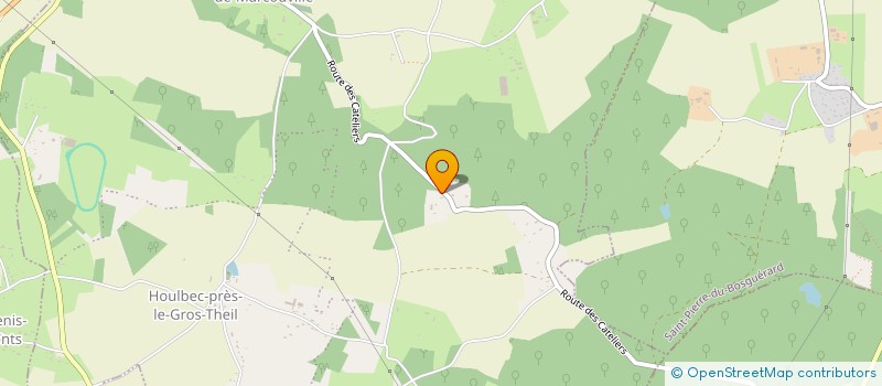 localisation de l'entreprise SCI LA FERME DES CATELIERS  LES MONTS DU ROUMOIS