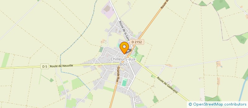 localisation de l'entreprise SCI LA FERME DES TIRELLES à CHILLEURS-AUX-BOIS
