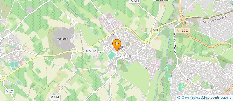 localisation de l'entreprise SCI LA FERME DU BOURG  LAVERUNE