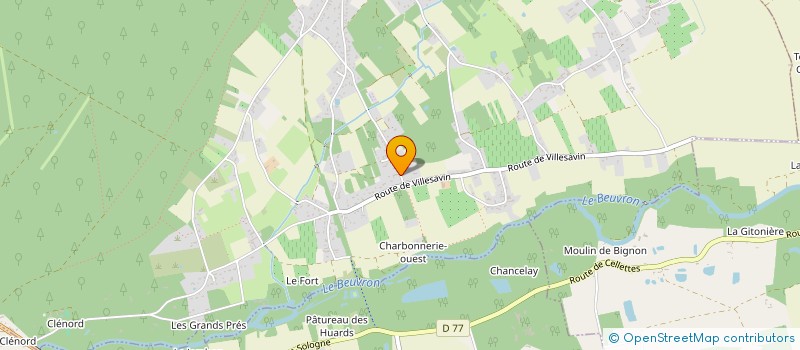 localisation de l'entreprise SCI LA FERME DU CHAI  MONT-PRES-CHAMBORD