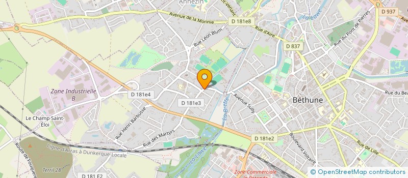 localisation de l'entreprise SCI LA FERME DU CHATEAU  ANNEZIN