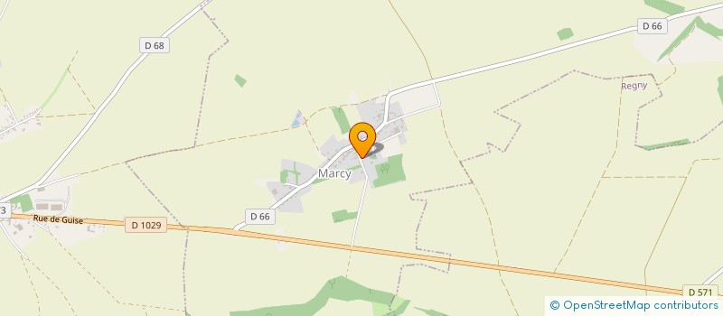 localisation de l'entreprise SCI LA FERME DU CHATEAU  MARCY