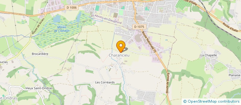 localisation de l'entreprise SCI LA FERME DU CROZAIL à CHARANCIEU