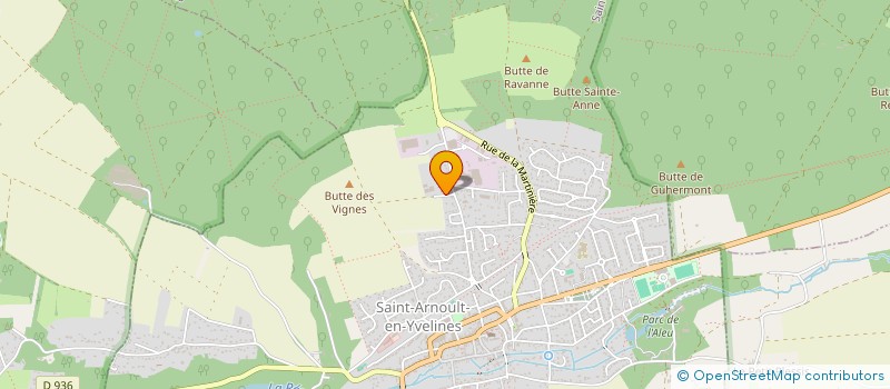 localisation de l'entreprise SCI LA FERME DU GRAND PLESSIS  SAINT-ARNOULT-EN-YVELINES